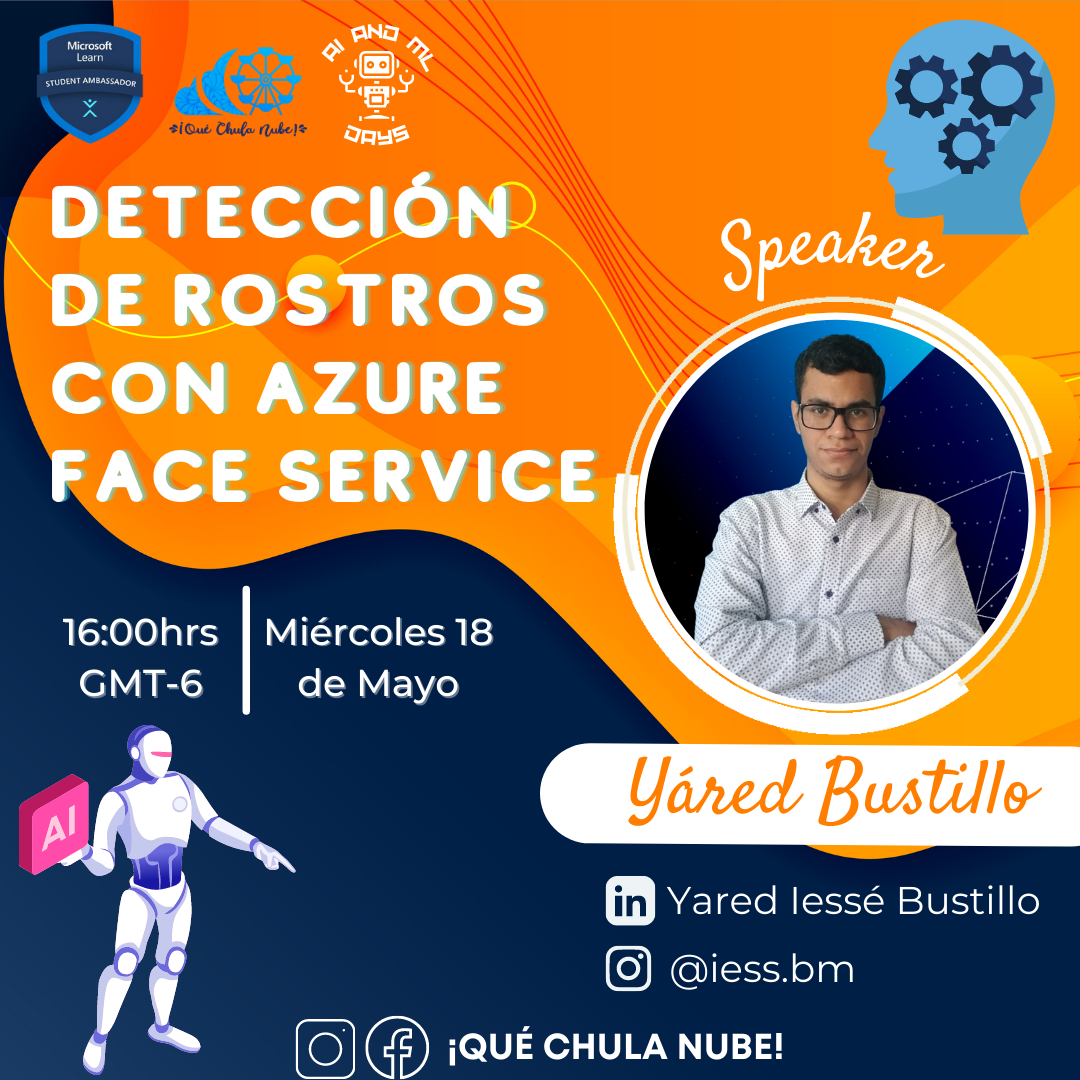Face detection session flyer